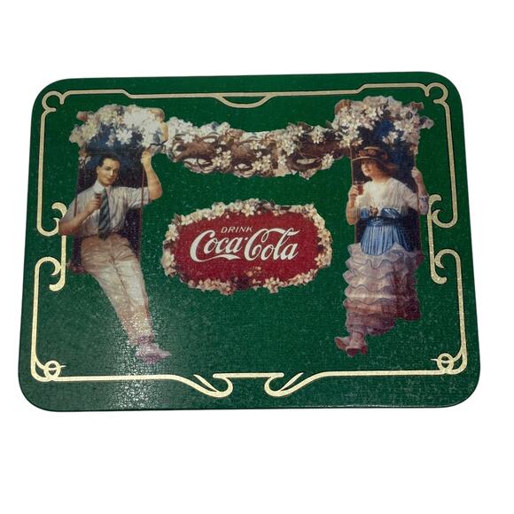 Coca-Cola Vintage Reproduction Signs by Bristolware 1994 Licensed Set of 2 - Picture 2 of 16